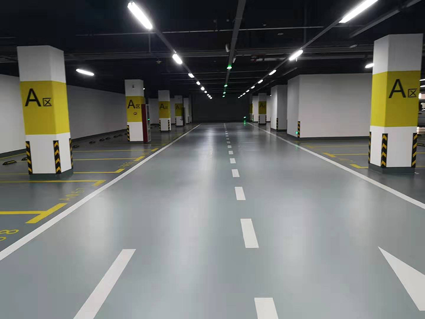 濟寧市文化中心劃線工程完工青島中躍劃線部門棒棒的