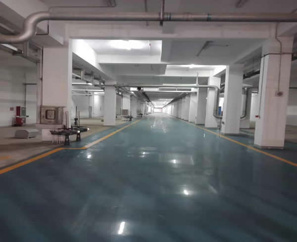 青島劃線小編分享水處理車(chē)間案例